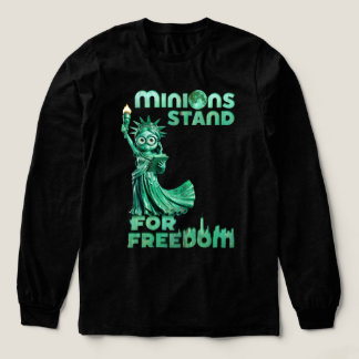 Camiseta Triblenda Minions defienden la libertad