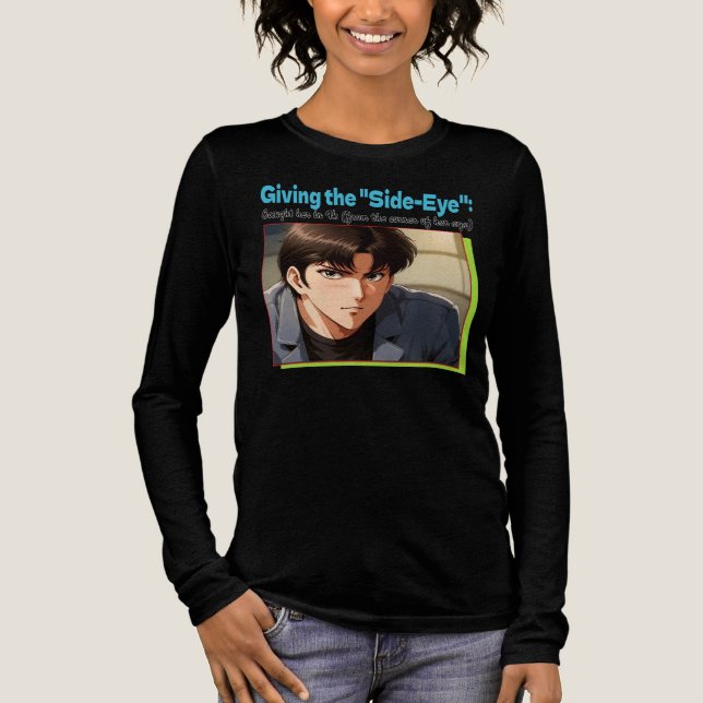 Camiseta Triblenda Mirada de Reojo 4K (Anverso)