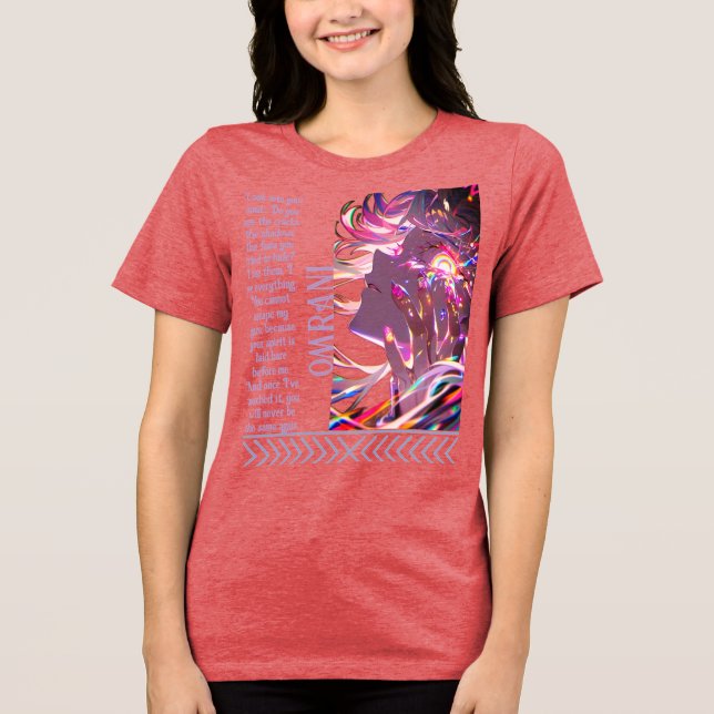 Camiseta Triblenda Mirando todo: el alma mística y la visión oscura (Anverso)