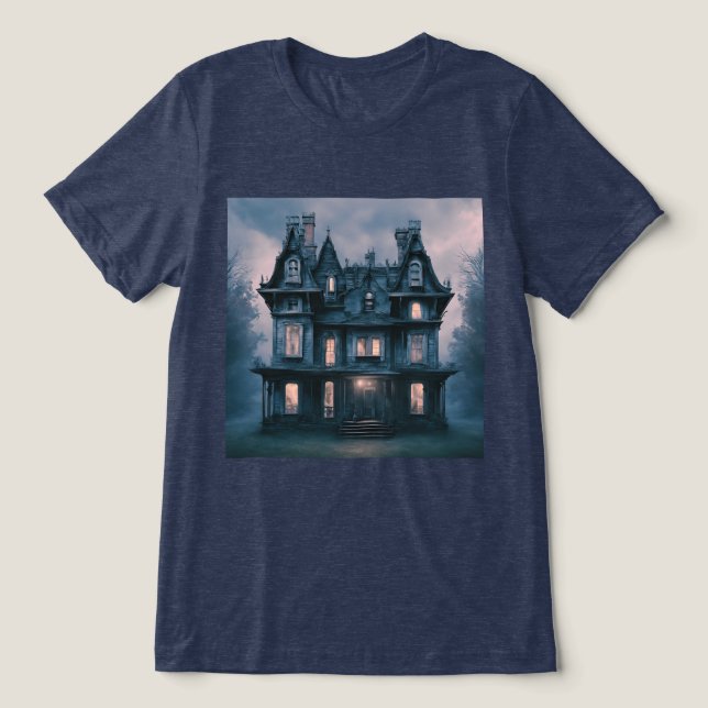 Camiseta Triblenda Misty Haunted House T-Shirt (Diseño delantero )
