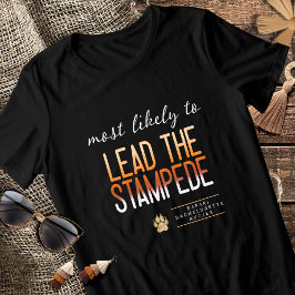 Camiseta Triblenda MLT Lidera la soltera estampida ID1156