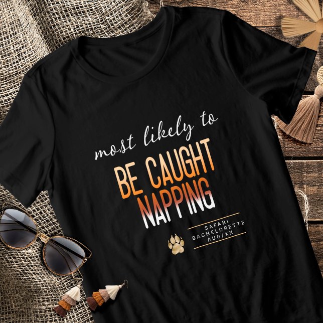 Camiseta Triblenda MLT Sea Atrapado Napping Bachelorette ID1156 (Subido por el creador)