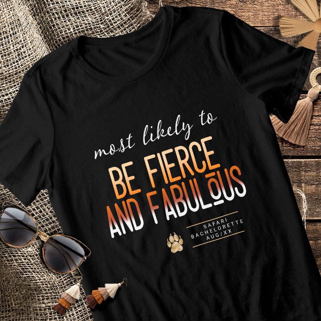 Camiseta Triblenda MLT Sea Fierce y Fabulosa Bachelorette ID1156 (Subido por el creador)