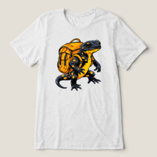 Camiseta Triblenda Mochilero de geco de manchas amarillas