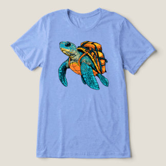 Camiseta Triblenda Mochilero Tortuga Marina
