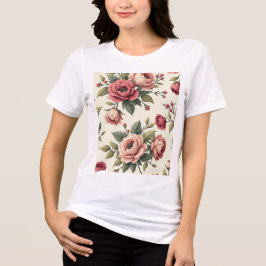 Camiseta Triblenda Moda de época francesa