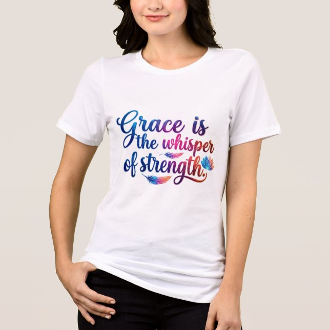 Camiseta Triblenda Moda Femenina (Anverso)