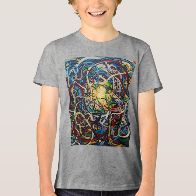 Camiseta Triblenda Moda moderna (Anverso)
