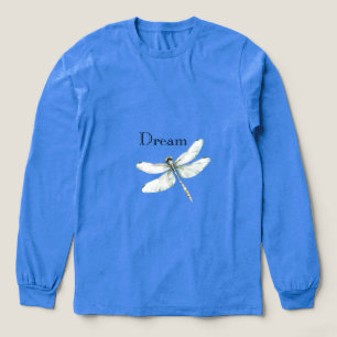 Camiseta Triblenda Moda sueño de la libélula azul