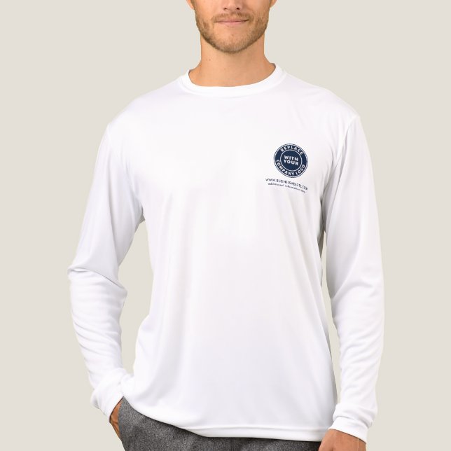 Camiseta Triblenda Modern Business Logo and Website Events Custom (Anverso )