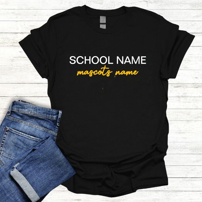 Camiseta Triblenda Modern Custom School Team Mascot Spirit Gift (Subido por el creador)
