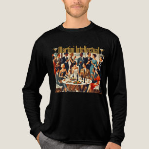 Camiseta Triblenda Moderno de mediados de siglo Los intelectuales del