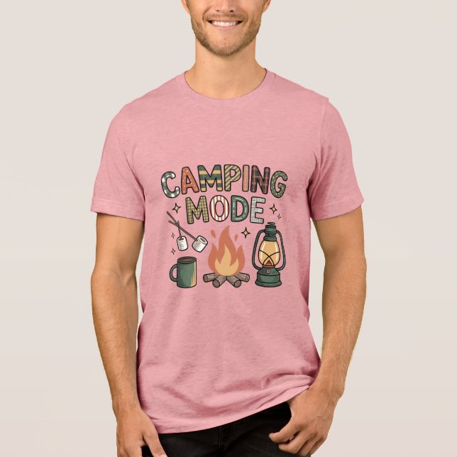 Camiseta Triblenda Modo de acampado (Anverso)