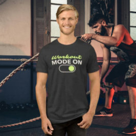 Camiseta Triblenda Modo de entrenamiento activado: interruptor de apt