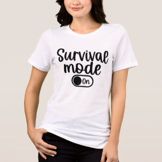 Camiseta Triblenda Modo de supervivencia: activado