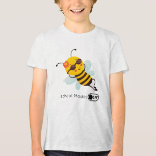 Camiseta Triblenda "Modo escolar: OFF - Chillin' Bee"
