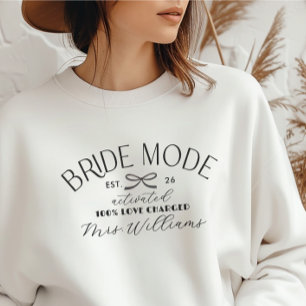 Camiseta Triblenda Modo Novia Activado Fiesta de Soltera Bach