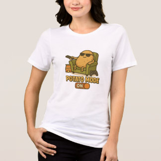 Camiseta Triblenda Modo Patata – Vida Perezosa Activada