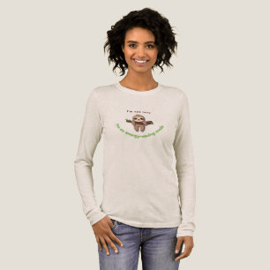Camiseta Triblenda Modo Sloth activado - Gracioso diseño de presupues