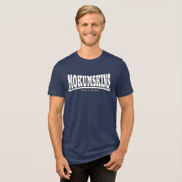 Camiseta Triblenda Mokumskins blauw wit