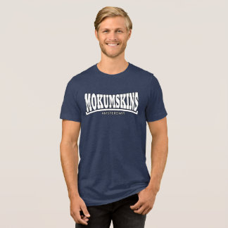 Camiseta Triblenda Mokumskins blauw wit