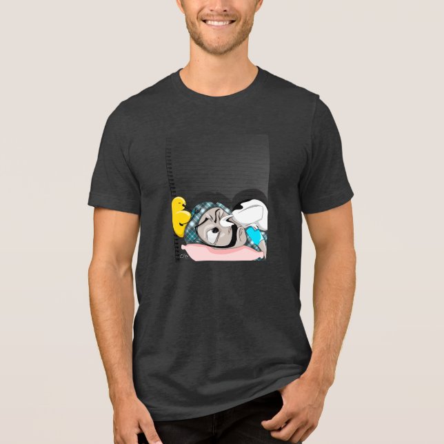 Camiseta Triblenda Momentos inquietantes (Anverso)