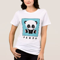 Monograma Cute Panda Goma de burbuja personalizada