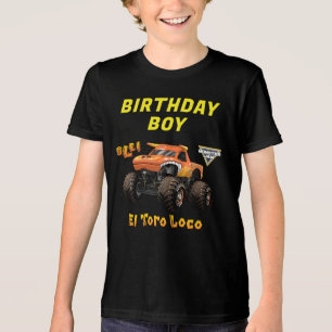 Camiseta Triblenda Monster Jam - Cumpleaños de El Toro Loco