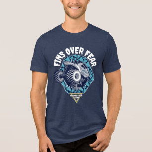 Camiseta Triblenda Monster Jam Megalodon - Alerones Sobre el Miedo