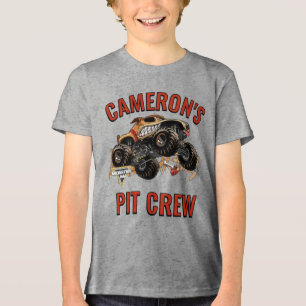 Camiseta Triblenda Monster Jam - Tripulación de la Fosa de Cumpleaños