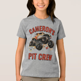 Camiseta Triblenda Monster Jam - Tripulación de pozo de cumpleaños de