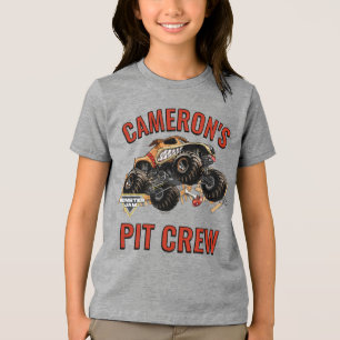 Camiseta Triblenda Monster Jam - Tripulación de pozo de cumpleaños de