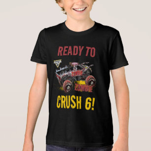Camiseta Triblenda Monster Jam - Zombie Listo para Aplastar Cumpleaño