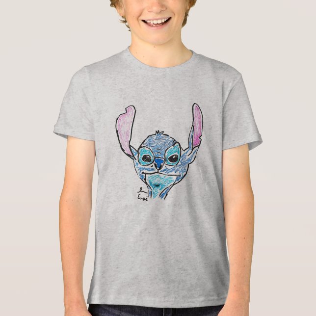 Camiseta Triblenda Monstre bleu T-shirt (Anverso)