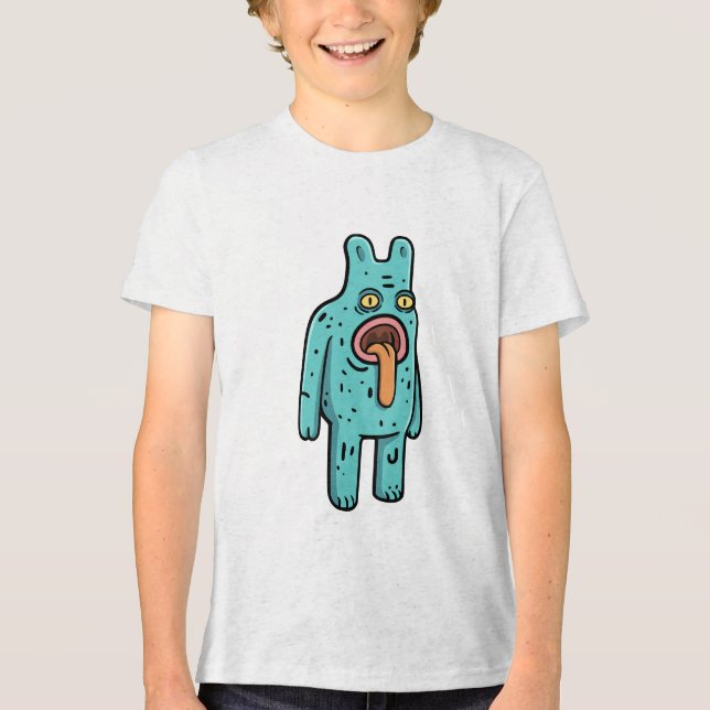 Camiseta Triblenda Monstruo (Anverso)