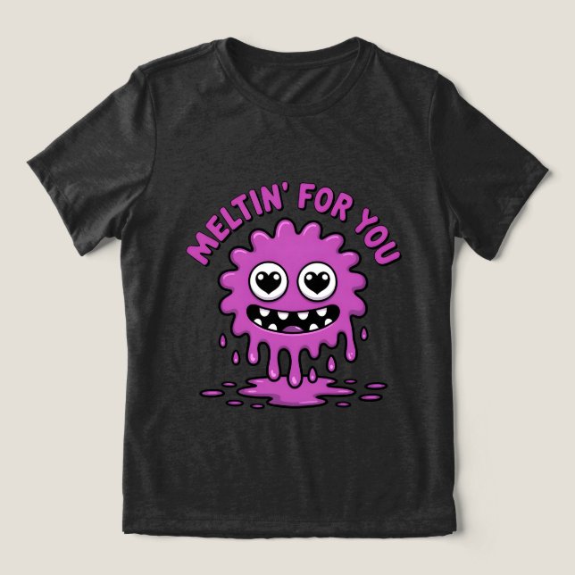 Camiseta Triblenda Monstruo de Cute (Diseño delantero )