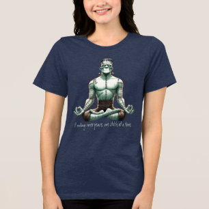 Camiseta Triblenda Monstruo de Frankenstein - en el personalizado Zen