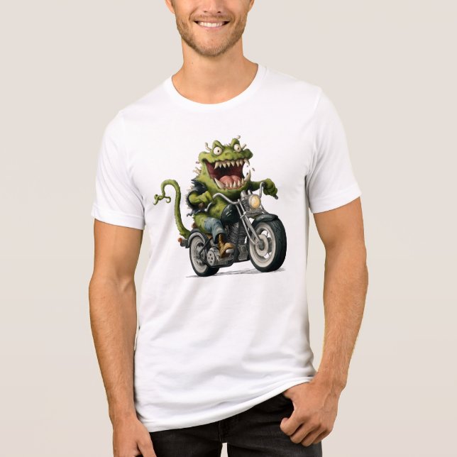 Camiseta Triblenda Monstruo Verde (Anverso)