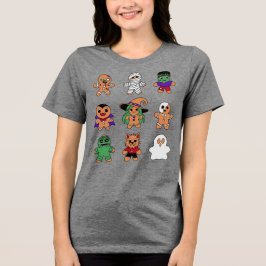 Camiseta Triblenda Monstruos clásicos Gingerbread Men