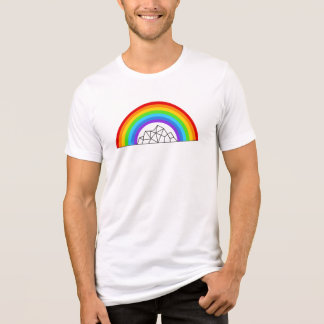 Camiseta Triblenda Montañas del Orgullo LUE al aire libre