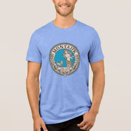 Camiseta Triblenda Montauk Mermaid The End New York fishing vacation 