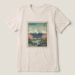 Camiseta Triblenda Monte Fuji vintage Japón