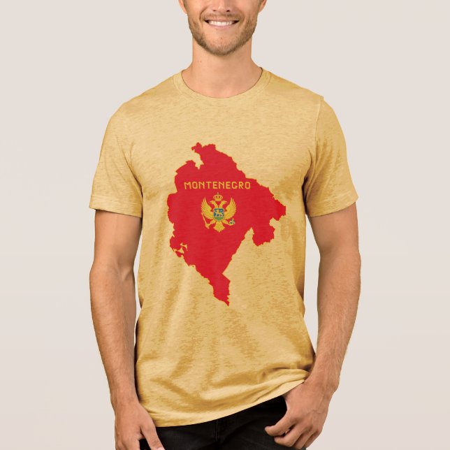 Camiseta Triblenda Montenegro (Anverso)