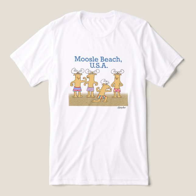 Camiseta Triblenda Moosle Beach, Estados Unidos (Diseño delantero )