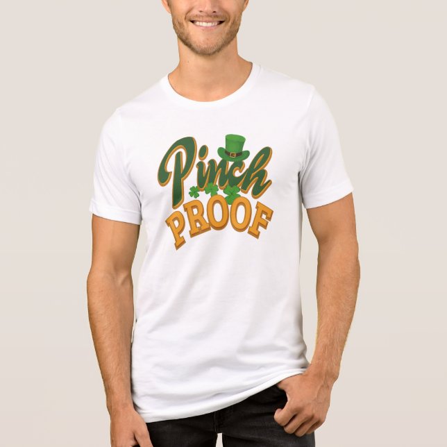 Camiseta Triblenda Mordaza de la celebración del Día de San Patrón (Anverso)