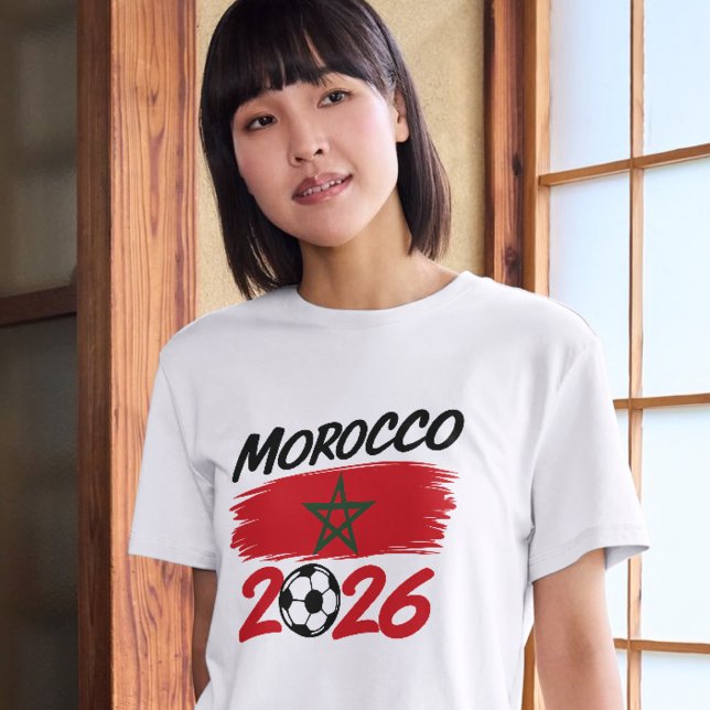 Camiseta Triblenda Morocco 2026 Soccer Fan Football Supporter Pride  (Subido por el creador)