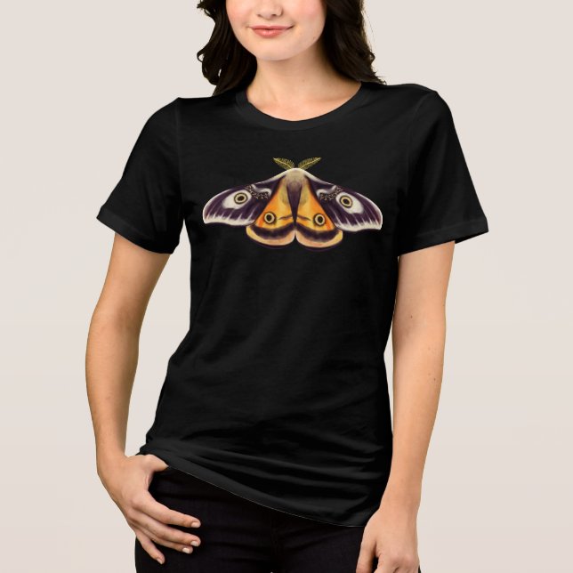 Camiseta Triblenda Moth Insect Art Goblincore Saturnia Witchen (Anverso)
