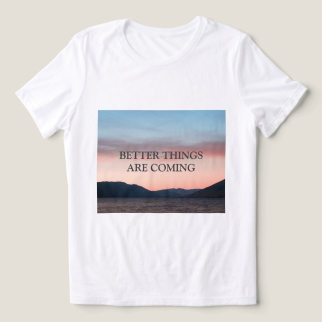 Camiseta Triblenda Motivación cita palabras sabias camiseta (Diseño delantero )
