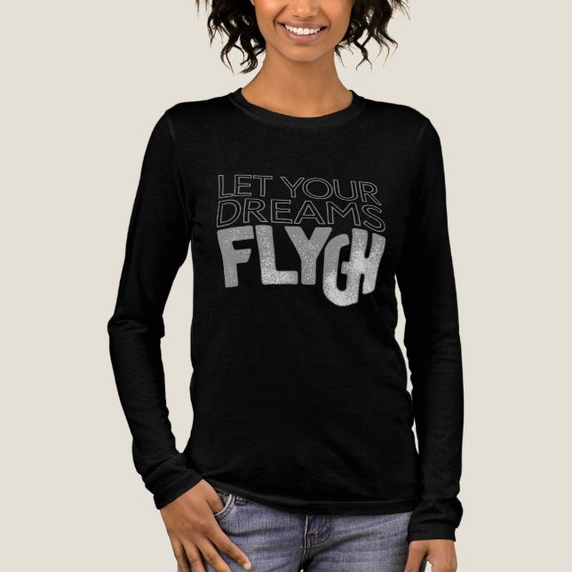 Camiseta Triblenda Motivational Quote Women’s Long Sleeve T-Shirt (Anverso)