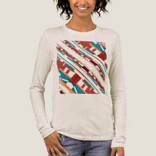 Camiseta Triblenda Moto inclinado por el suroeste del Coral Profundo 